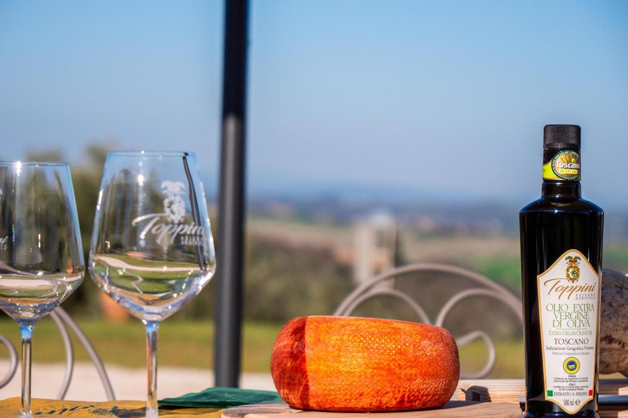 Agriturismo Pascianella Appartamento Bel Tramonto Castelmuzio ภายนอก รูปภาพ