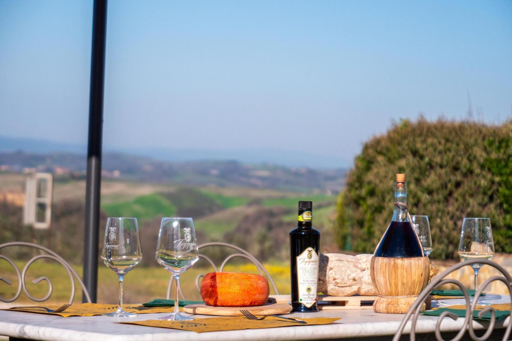 Agriturismo Pascianella Appartamento Bel Tramonto Castelmuzio ภายนอก รูปภาพ
